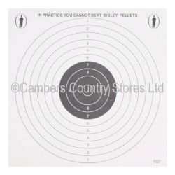 Bisley Double Sided Five & One Bull Targets 25 Pack